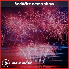 At the International Fireworks festival Scheveningen, Xena Vuurwerk performed a demoshow with RedWire Fireworks products