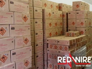 Xena Vuurwerk has storage bunkers in The Netherlands and Germany and delivers their professional fireworks all over Europe.